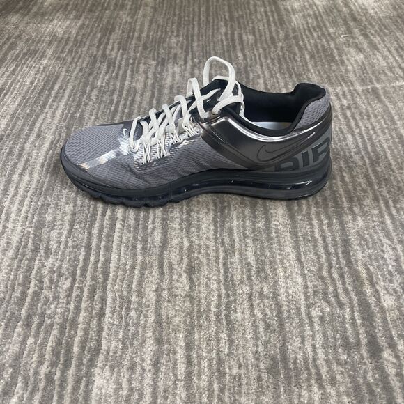 Nike Air Max 2013 Shoes Mens Size 11 Metallic Silver Cool Grey HQ3481 099 New